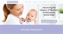 Desktop Screenshot of newborncaretraining.com